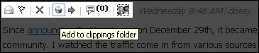 FeedDemon newspaper tooltip screenshot